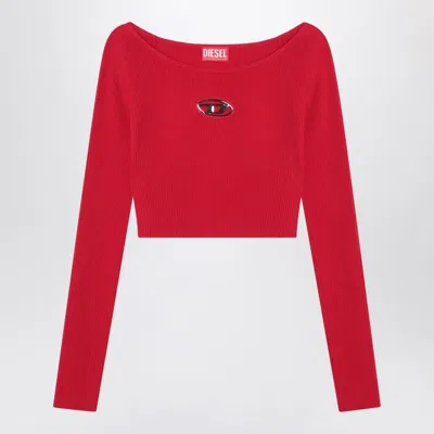 DIESEL DIESEL  RED TOP CROPPED M-VERA-LS