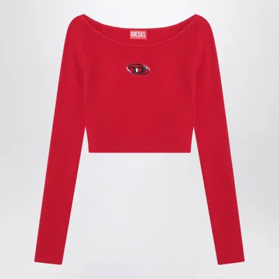 DIESEL RED TOP CROPPED M-VERA-LS