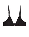 Diesel Reggiseno Bralette Luna-dnm Black In Black