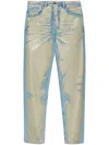 Diesel D-macs-fsf3 Denim Waist Jeans In Beige