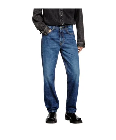 DIESEL STRAIGHT-LEG COTTON JEANS