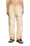 Diesel Regular Jeans In Beige