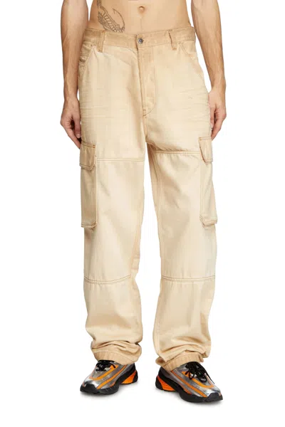 Diesel Regular Jeans In Beige