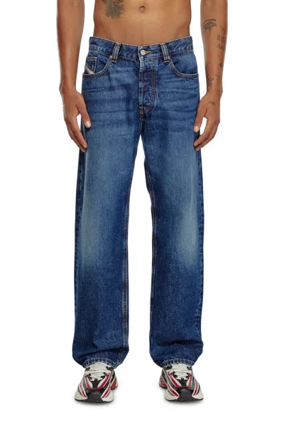 Diesel Straight Jeans In Blu