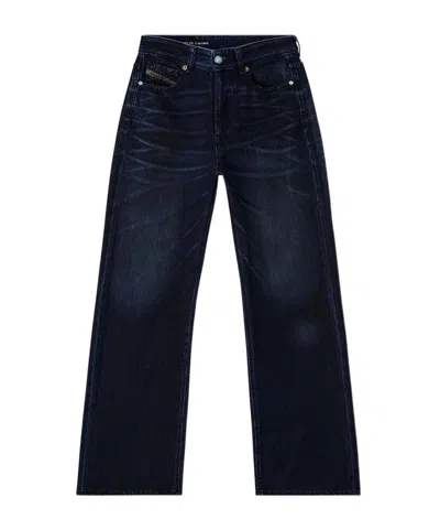 Diesel Regular Jeans High Waist 1971 D-sent In Black