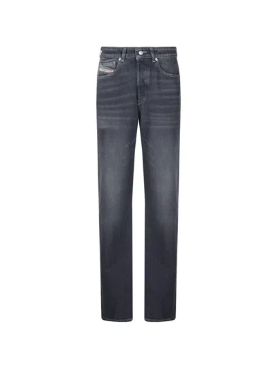Diesel Regular Jeans High Waist 1971 D-sent In Blue