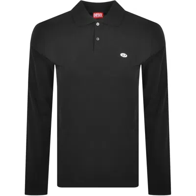 Diesel Rejust D Oval Polo T Shirt Black