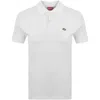 Diesel White Polo Shirt With Classic Collar And D Logo On The Front In Cotton Man In White