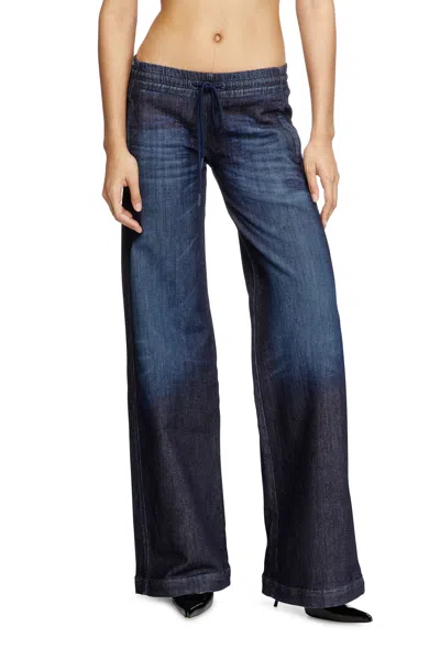 Diesel Relaxed 2078 D-ainty Joggjeans In Blue