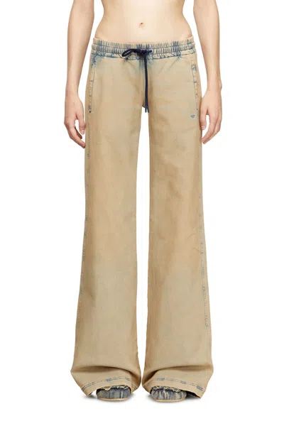 Diesel Relaxed 2078 D-ainty Joggjeans In Neutral