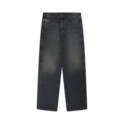 Pre-owned Diesel Relaxed Carpenter Jeans 'grey' | Men's Size 32 In Gray