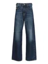 Diesel Straight Cotton Denim Trousers