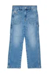 Diesel D-bart-j Pocket Jeans In Blue