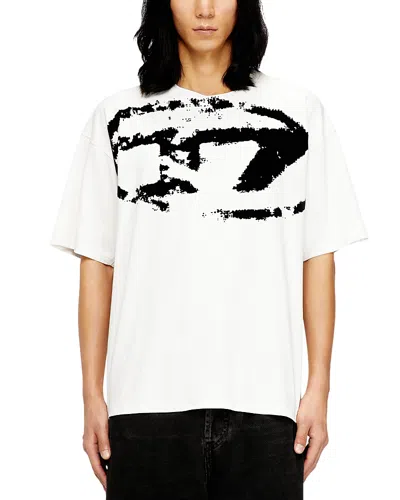 Diesel Short-sleeved T-shirt In White