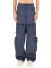 Diesel Pants "p-noode-a" In Grey