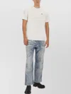 Diesel Relaxed Fit Straight Leg Jeans With Faded Back Pocket