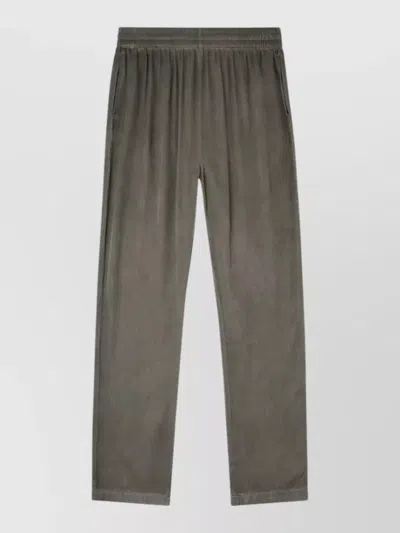 Diesel Relaxed Fit Trousers Side And Back Pockets In Brown
