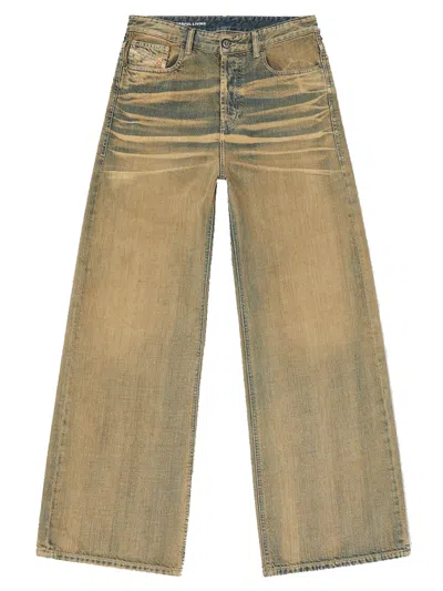 DIESEL RELAXED JEANS 1996 D-SIRE WOMAN MID-BLUE