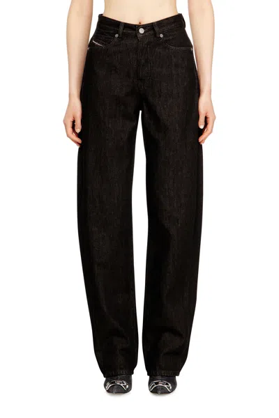 Diesel Relaxed Jeans In Black