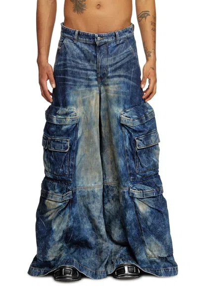 Diesel Relaxed Jeans In Blue