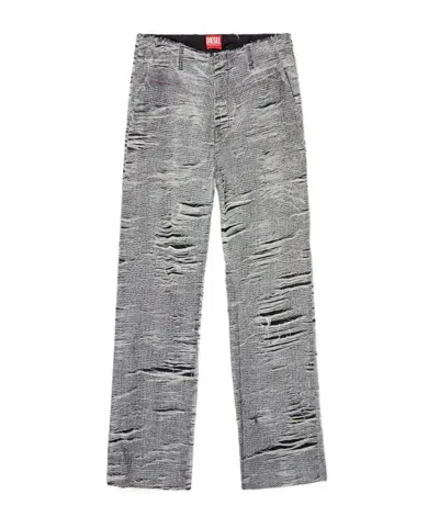 Diesel Relaxed Jeans D-boix 0cmbr In Gray