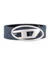 Diesel B-1dr Oval D Belt In Blue