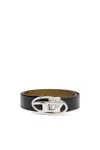 Diesel Reversible Belt With Adjustable Metal Buckle In Multicolor