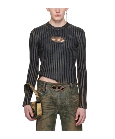 Diesel Ssense Exclusive Brown Sweater In 7dd