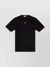 Diesel T-just-microdiv Logo-embroidered Cotton T-shirt