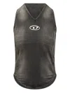 Diesel Black Denim Top Vintage Effect In Black