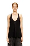 Diesel Ribbed Tank With Oval D In Multi