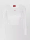 Diesel White T-ballet-d Long Sleeve T-shirt