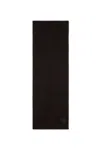 Diesel Ribbed Wool-blend Scarf In Black