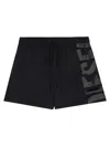 Diesel "rio-41-d-core" Boxer Swimsuit In Black