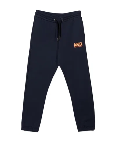 Diesel Rope Sweatpants In Black