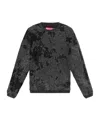 Diesel Distressed-effect Sweatshirt In Black