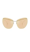 Diesel 0dl1007 Sunglasses In Yellow