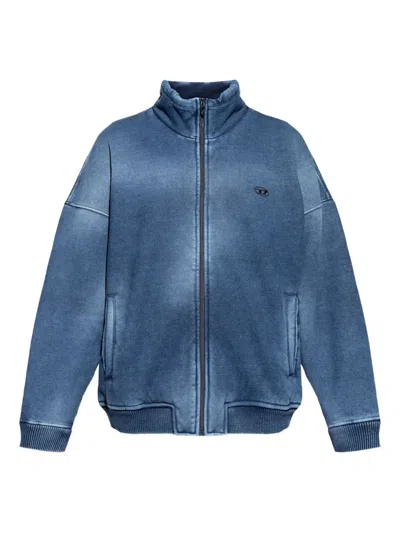 Diesel S-batel-v1 Zip Jacket In Blue
