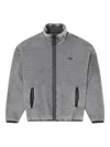 Diesel Zip-up Sweatshirt With Inner Lining In Gray