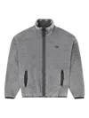 Diesel Zip-up Sweatshirt With Inner Lining In Gray