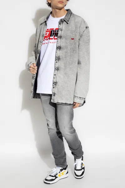 DIESEL DIESEL ‘S-BAXT-N1’ SWEATSHIRT WITH LOGO