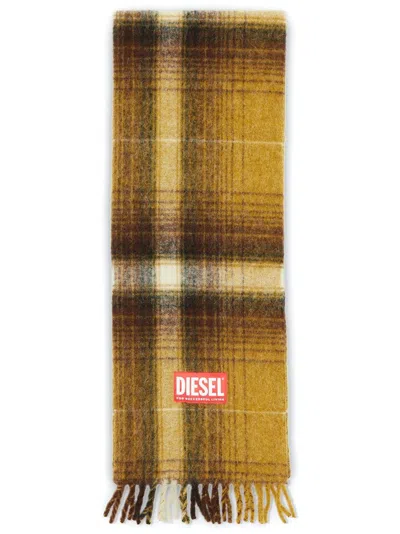 Diesel S-bestro Scarf In Yellow