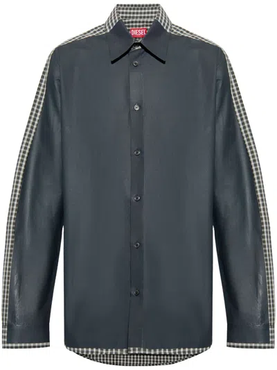 Diesel S-bolt Shirt In Grey