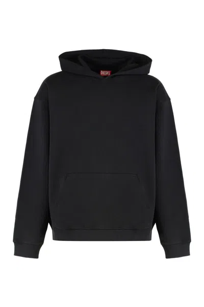 Diesel Black Cotton Sweatshirt