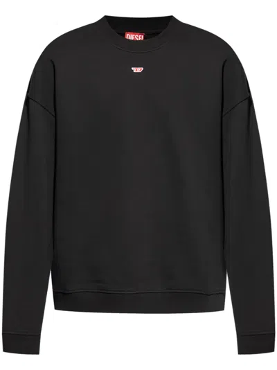 Diesel S-boxt-d Sweatshirt In Black