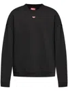 Diesel T-madjust-ls-tr Long Sleeved T-shirt In Black
