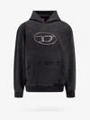 Diesel S-boxt Logo-print Cotton Hoodie In Black