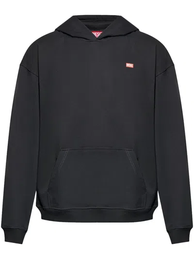 Diesel S-boxt-hood-r11 Hoodie In Black