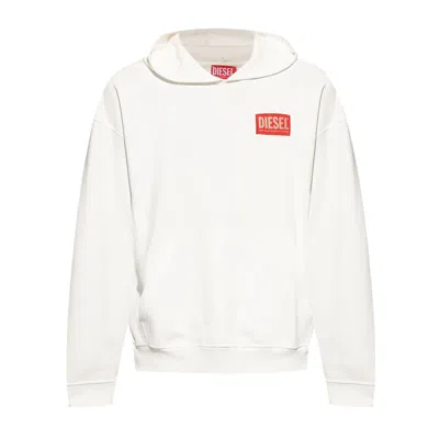 Diesel S-boxt-hood-s1 Felpa In White