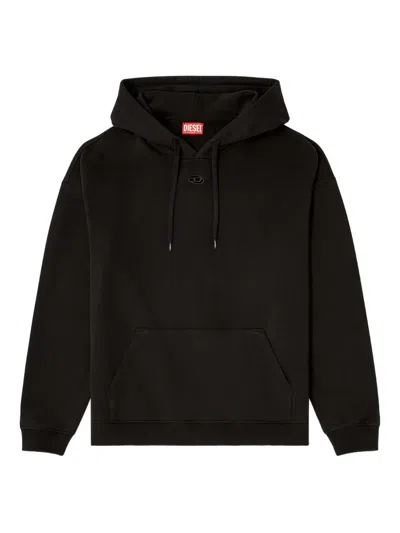 Diesel Mens 9xx S-boxt-dco Loose-fit Cotton-jersey Hoodie Xl In Brown